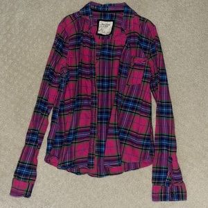 Abercrombie plaid shirt